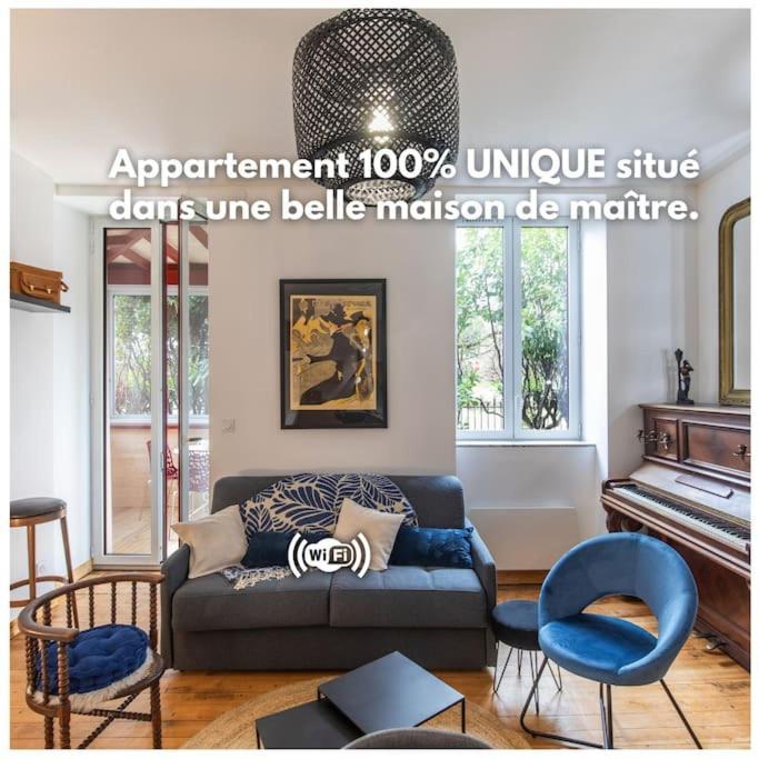 Appart Cosy Retro Voyage Avec Veranda & Piano Bagnères-de-Bigorre Exteriér fotografie